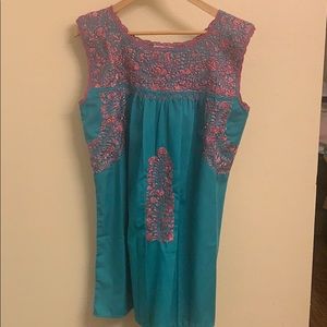 Native, hand made dress small